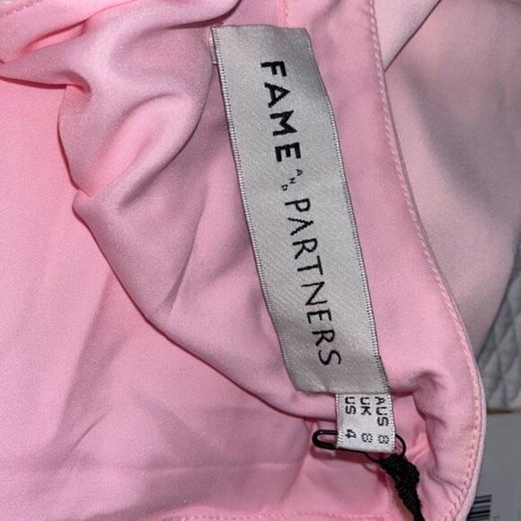 Fame & Partners Pink Starlett Maxi Dress | Sz S, NWT - Picture 5 of 7